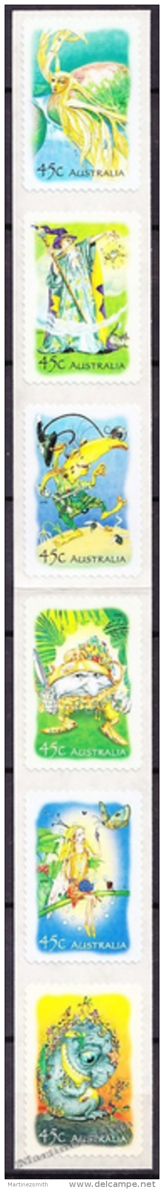 Australie - Australia 2002 Yvert 2065-70, Marsden Magical Forest, Adhesive Strip - MNH - Mint Stamps