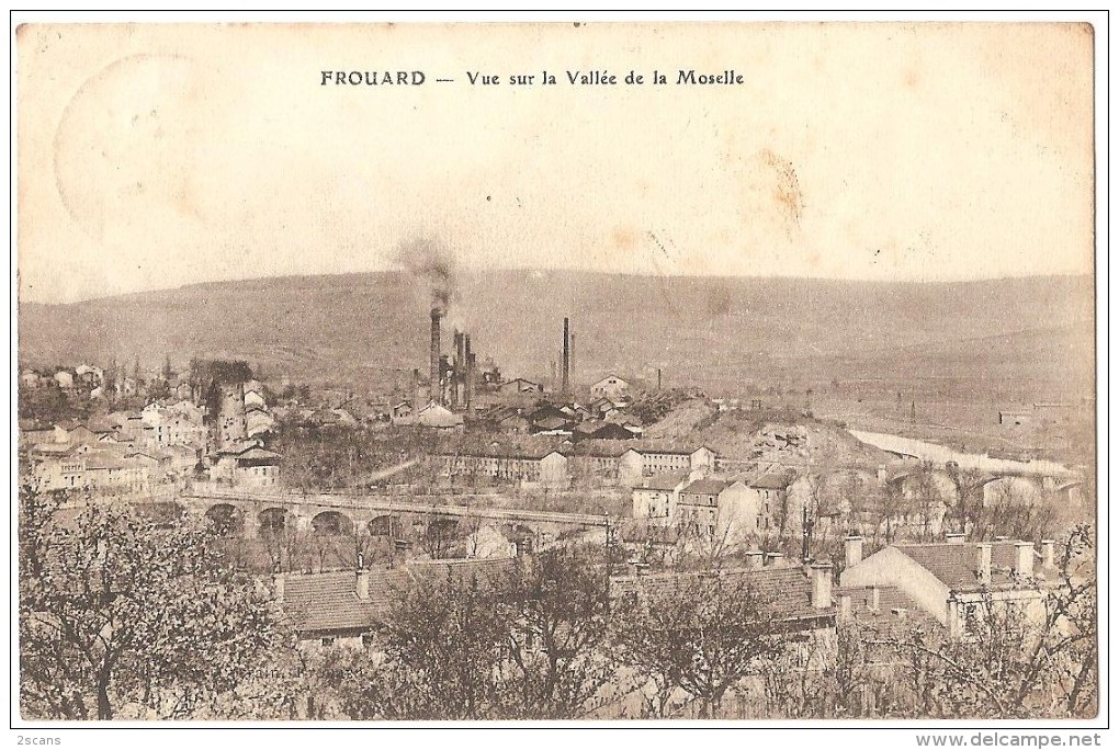 Dépt 54 - FROUARD - Vue Sur La Vallée De La Moselle - Frouard