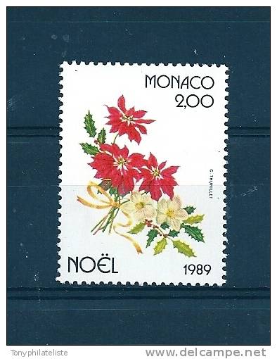 Monaco Timbres De 1989  Neufs** N°1701 - Unused Stamps