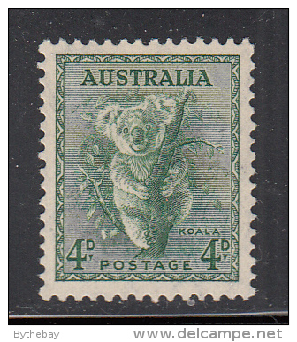 Australia MH Scott #171a 4p Koala Perf 13.25 X 14 - Neufs