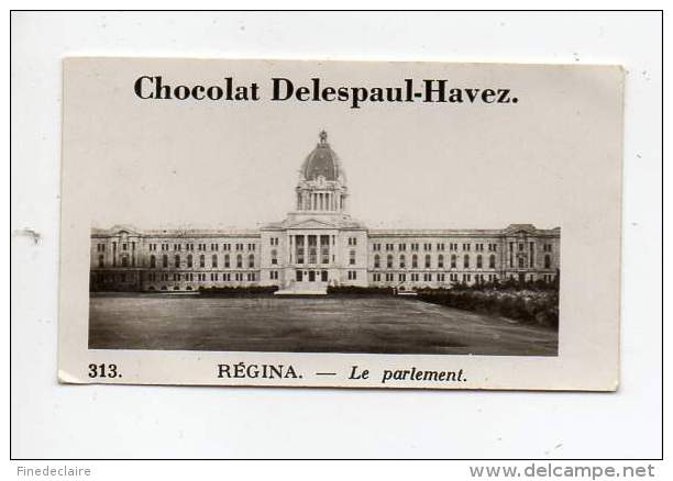 Image / Chromo - Chocolat Delespaul Havez - Régina, Le Parlement - N°313 - Other & Unclassified