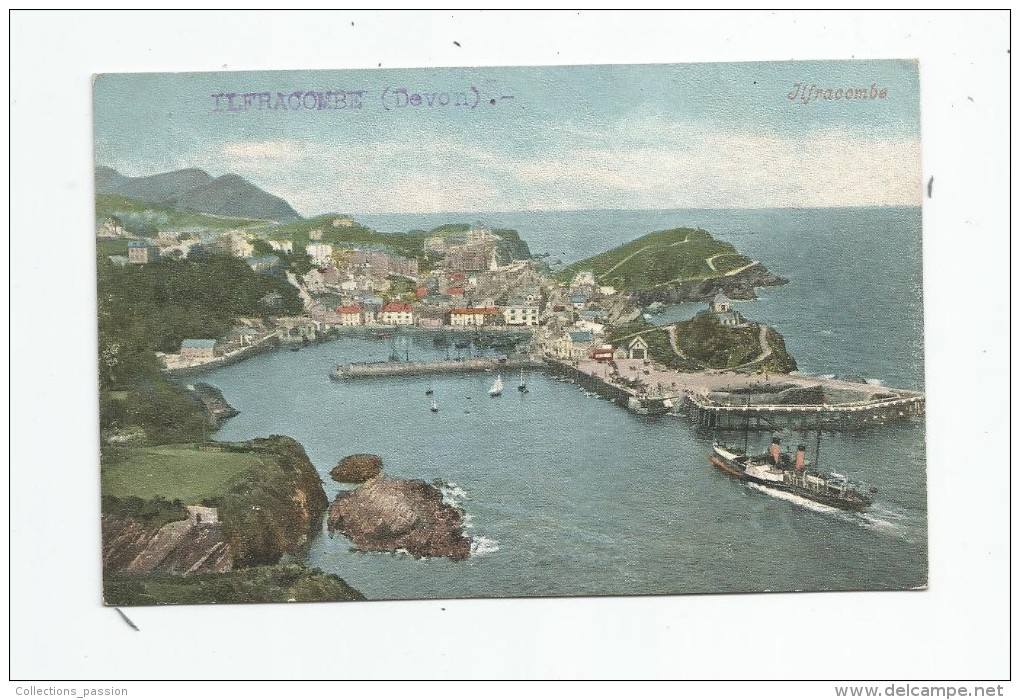 Cp , Angleterre , ILFRACOMBE , Devon , Valentine's Series , Vierge - Ilfracombe