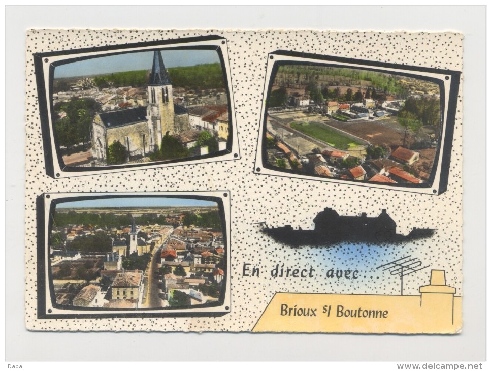 Brioux-sur-Boutonne.  Multivues.. - Brioux Sur Boutonne