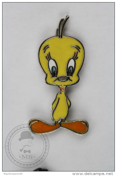 Warner Bross, Looney Tunes Character: Tweety Bird - Enamel Pin Badge #PLS - Cómics