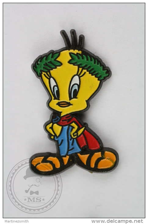 Warner Bross, Looney Tunes Character: Tweety Bird Cesar - Pin Badge #PLS - Cómics