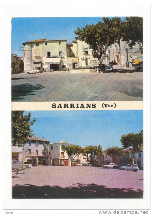 Sarrians.  Place Jean-Jaurès. - Sarrians