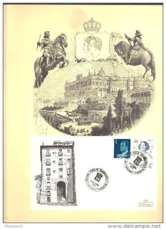 ESPAGNE Lot thématique famille royale, timbres **, FDC, cartes max., encarts de luxe, autographes, etc...