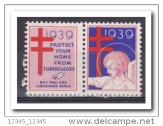 Tubercolosis, Christmas Seals 1939, Postfris MNH - Unclassified