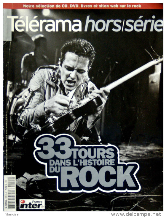 TELERAMA Hors Série – 33 Tours Dans L’histoire Du Rock (mai 2004) - Musica