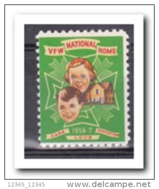 VFW National Home, 1956-57, Postfris MNH - Unclassified