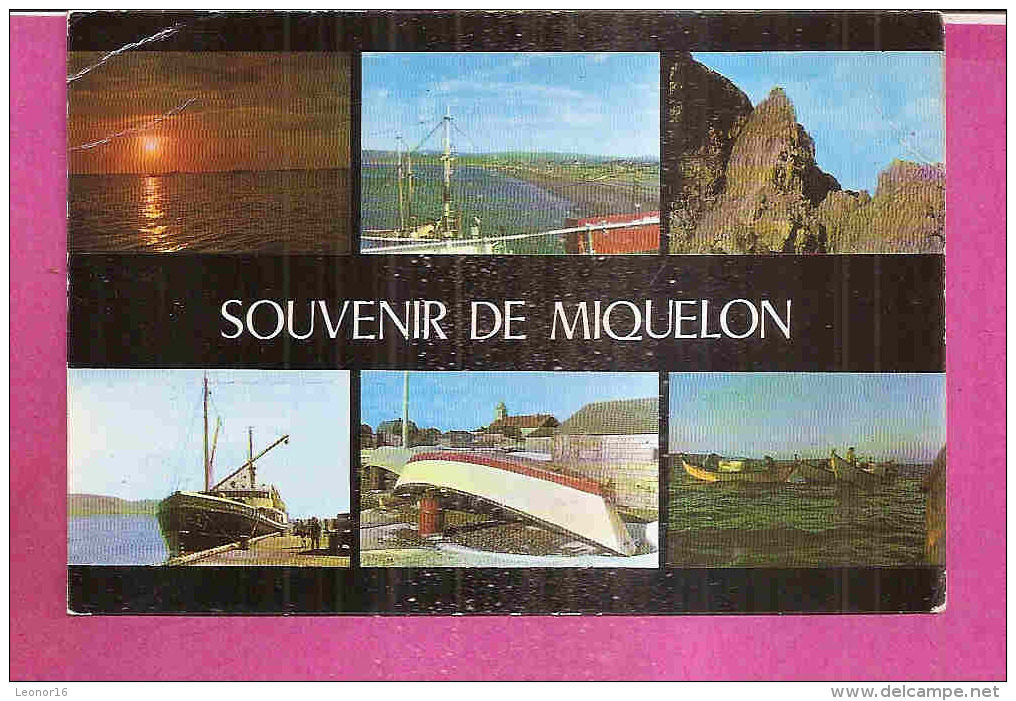 MIQUELON   -    ** 6 VUES SOUVENIR **  -  Editeur : H.  N° / - Saint-Pierre-et-Miquelon