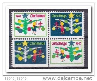 Tuberculosis, Christmas Seals 1962, Postfris MNH, Under Imperf. - Non Classificati