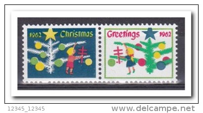 Tuberculosis, Christmas Seals 1962, Postfris MNH - Ohne Zuordnung