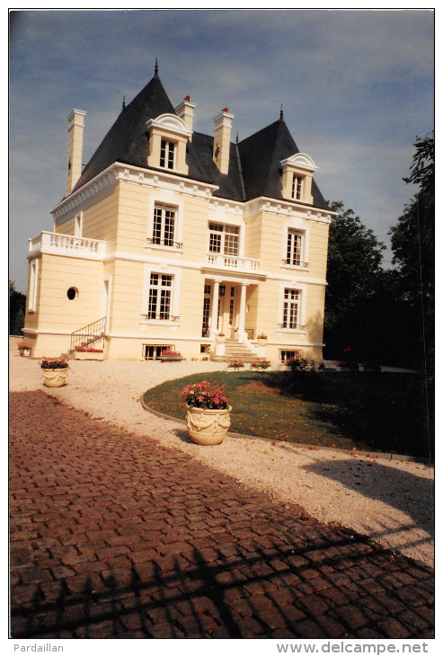 80.  CARTIGNY.  CARTE PHOTO.  LE PETIT CHÂTEAU.  BEAU PLAN.   EXEMPLAIRE UNIQUE. - Cayeux Sur Mer