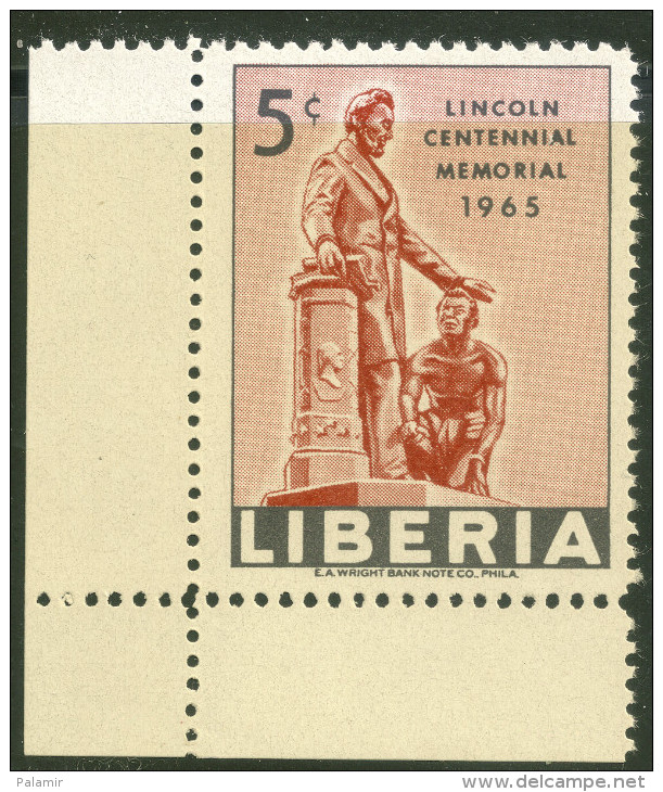 Liberia 1965  - Centenary Of The Death Of Abraham Lincoln - 5c - MNH - Scott #423 - Liberia