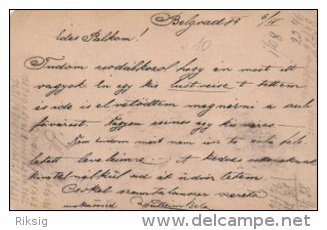 Serbia - Postal Stationery  Used 1889      S-1738 - Serbia