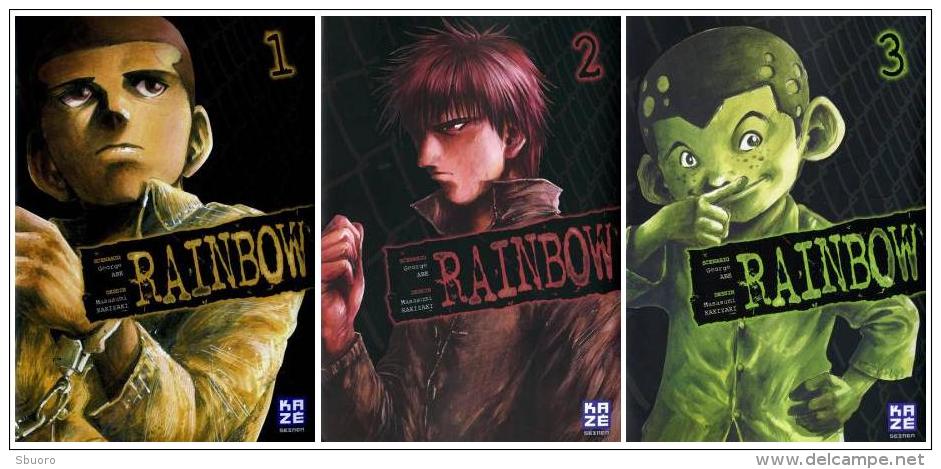 Rainbow Tomes 1 à 3  (rééd. Kazé) - George Abe Et Masasumi Kakizaki - Mangas [french Edition]