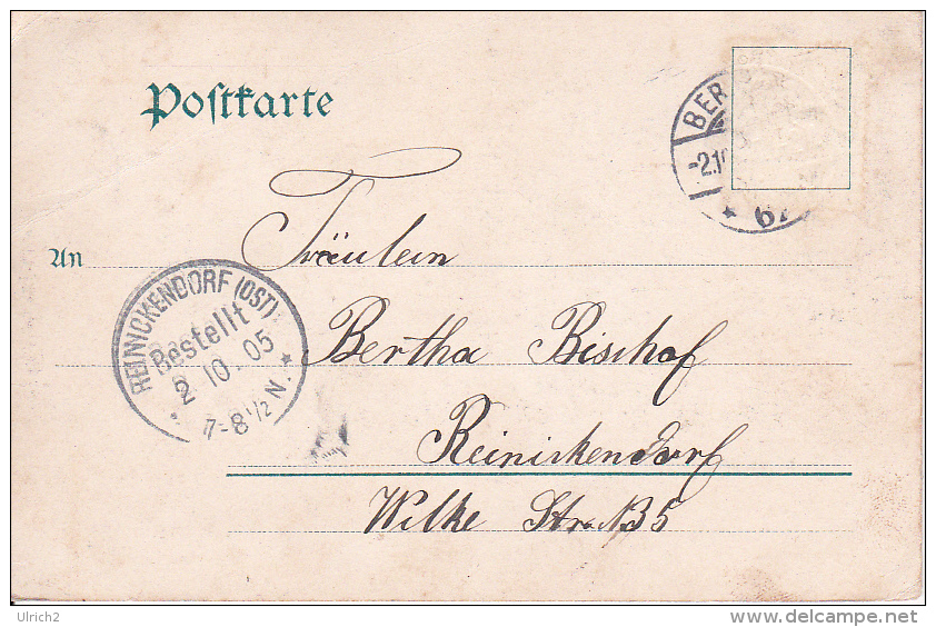 AK Kalbe Calbe (Saale) - Wartenberg Mit Schutzhütte - 1905 (10.003) - Kalbe