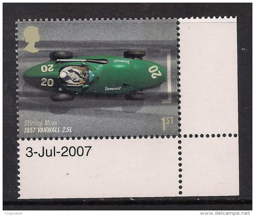 GB 2007 QE2 1st  Grand Prix. Racing Cars Umm  SG 2744  ( R873 ) - Ongebruikt