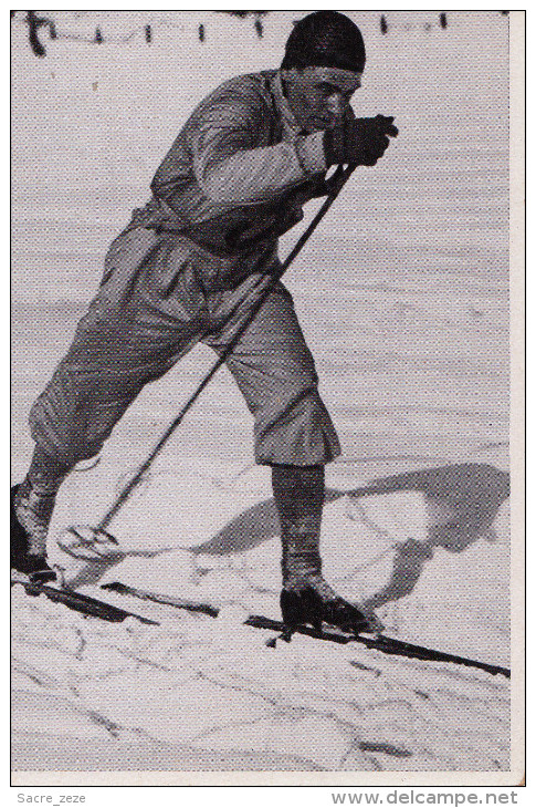 GERMANY-OLYMPIADES 1936-image-photo 12x8 Cm-ski De Fond-Oddbjorn Hagen - Sport