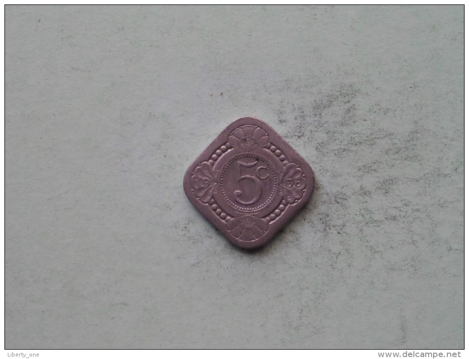 1936 - 5 Cent / KM 153 ( Uncleaned - For Grade, Please See Photo ) ! - 5 Centavos