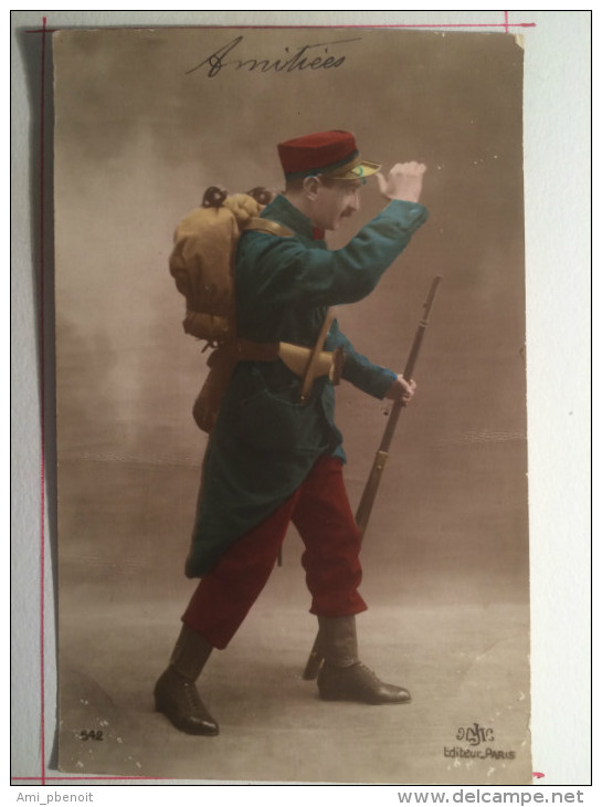 Guerre De 1914, Soldat, Uniforme, Paquetage, Soldat De Cahors - War 1914-18