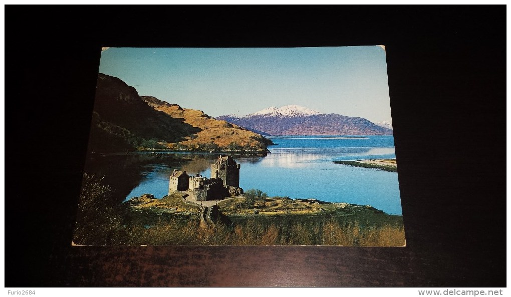 C-19321 CARTOLINA EILEAN DONAN CASTLE ROSS-SHIRE - PANORAMA CASTELLO - Ross & Cromarty