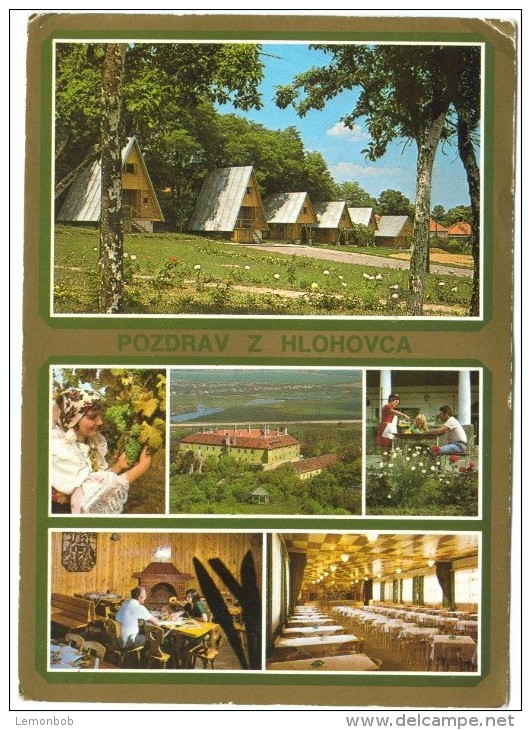 Slovakia, POZDRAV Z HLOHOVCA, 1980 Used Postcard [14248] - Slovakia