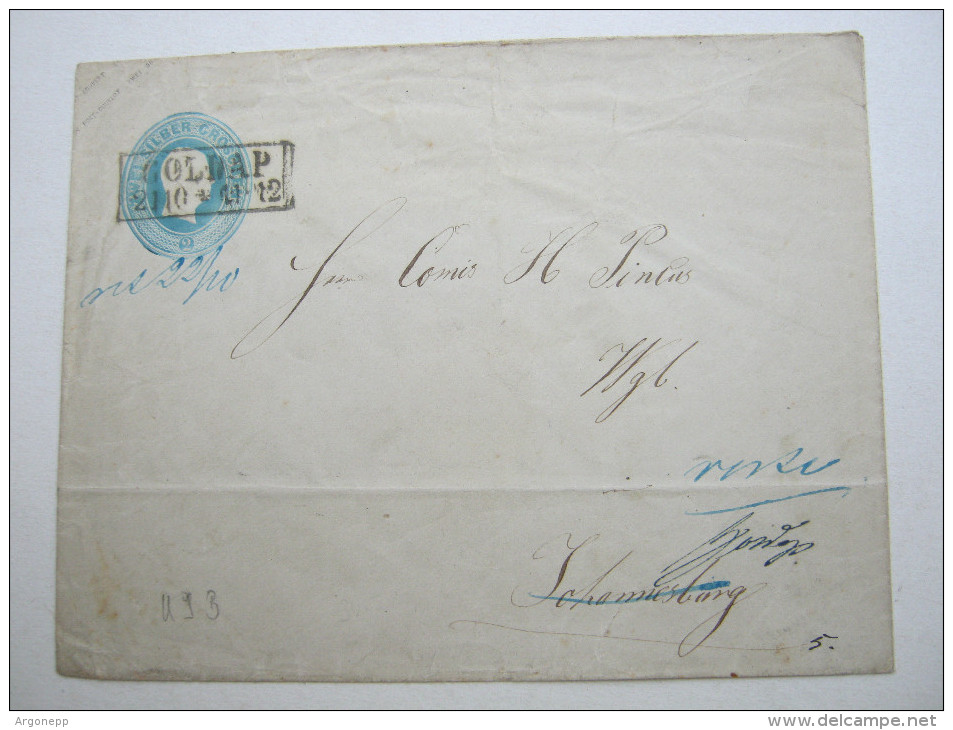 GOLDAP, Stempel Auf Retourbrief , Rs. Vermerke ,  2 Scans - Postal  Stationery