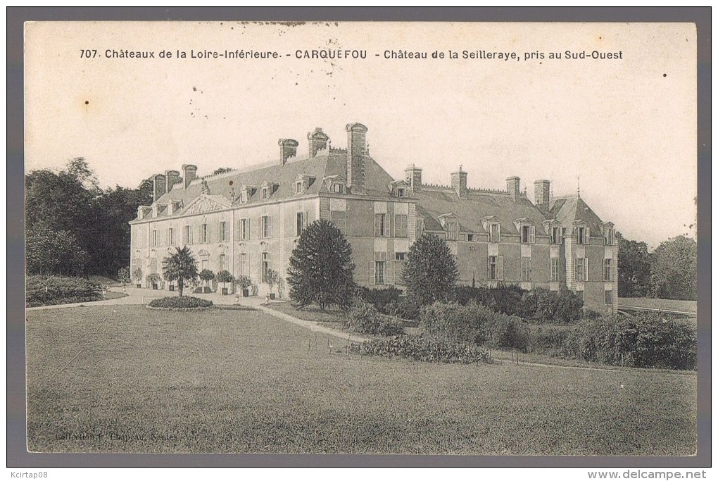 CARQUEFOU .Château De La Seilleraye . - Carquefou