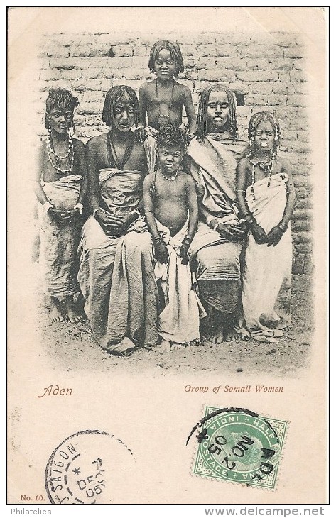 JEUNES FILLES SOMALIENNES 1905 - Somalia