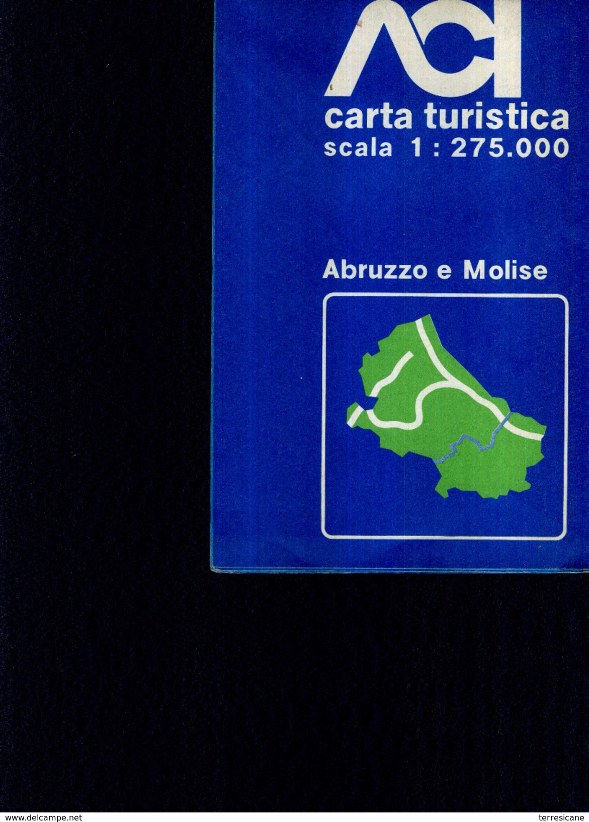 ACI CARTA TURISTICA SCALA 1 : 275.000 ABRUZZO E MOLISE - Carte Stradali