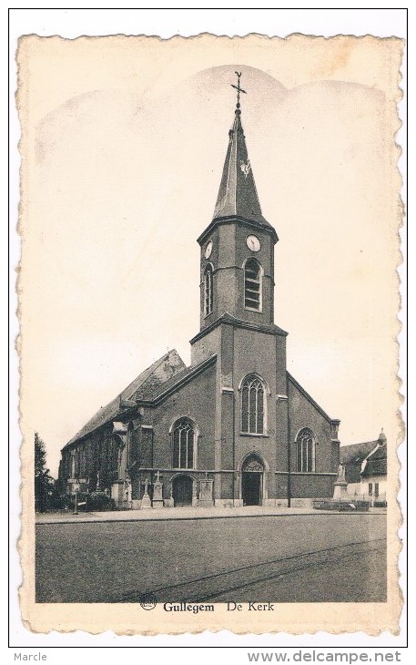 Gullegem  De Kerk   L'Eglise  Uitg. N. Malysse - Cau - Wevelgem