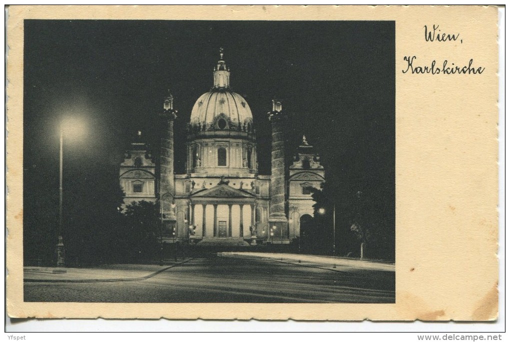 Wien  Karlskirche - Kirchen