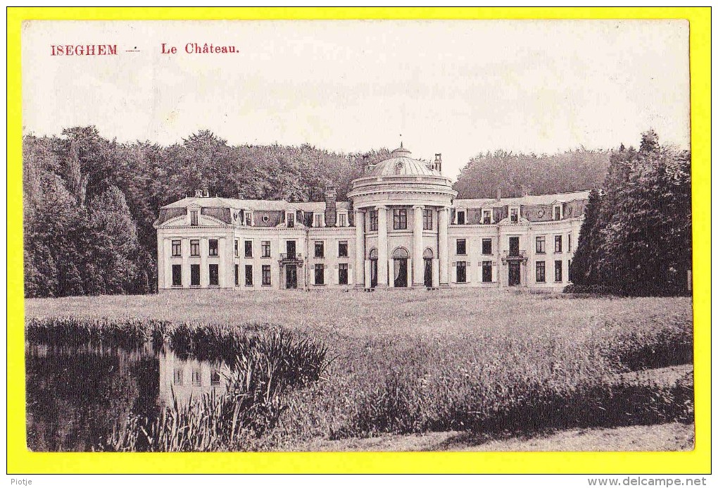 * Izegem - Iseghem (Roeselare) * (Edit Vve Van Moortel) Chateau, Kasteel, Castle, Schloss, TOP CPA, Topkaart, Uniek Rare - Izegem