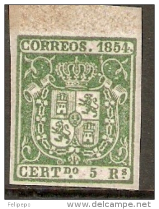 1854 EDIFIL 26** REIMPRESION - Unused Stamps