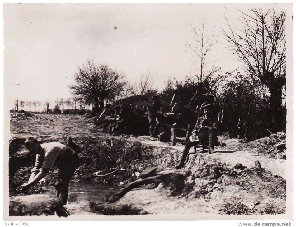 Photo Mars 1915 WYTSCHAETE (Wijtschate, Heuvelland) - Position De L'artillerie Allemande (A88, Ww1, Wk1) - Heuvelland