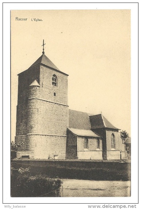 Carte Postale - RACOUR - L'Eglise - CPA   // - Lincent