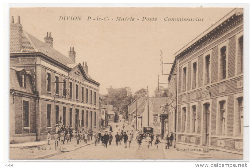 DIVION - Mairie - Poste - Commissariat    (73380) - Divion