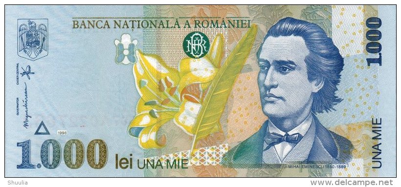 Romania 1000 Lei 1998 Pick 106 UNC - Rumania