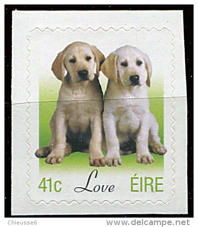 (cl 24 - P8) Irlande** N° 1492 (ref. Michel Au Dos) - Timbre De Vœux. Chiots - - Nuovi