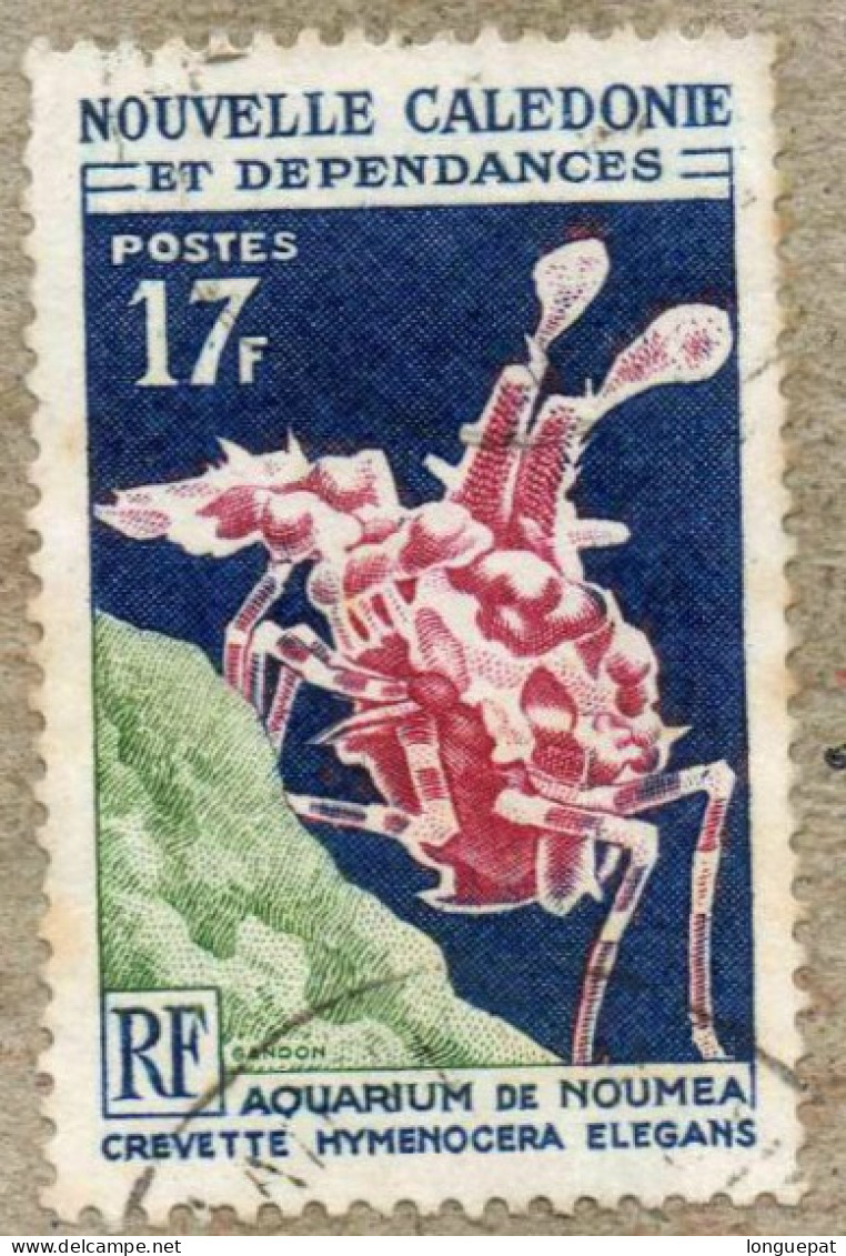 Nelle CALEDONIE : Aquarium De Nouméa : Hymenocera Elegans (crevette Arlequin) - Crustacées - - Used Stamps