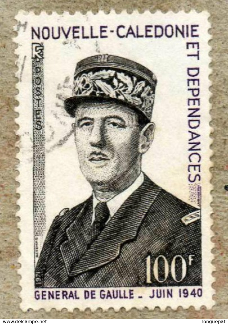 Nelle CALEDONIE : Général De GAULLE : Anniversaire De Sa Mort - - Used Stamps