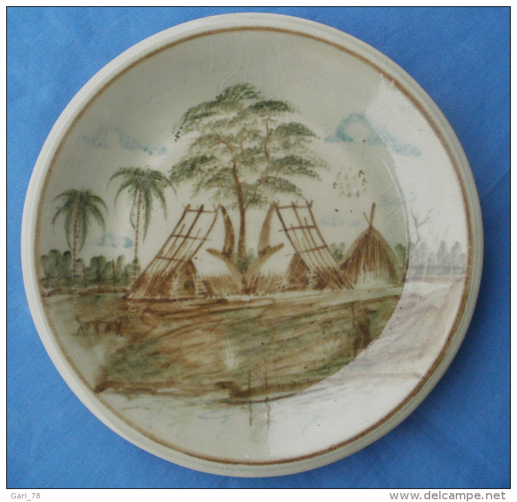 Assiette Decorative Made In Thailande - Art Asiatique