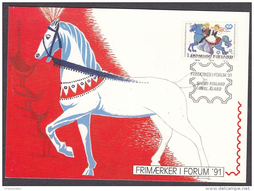 Finland 1991 Forum '91 Exhibition Card (18186) - Entiers Postaux