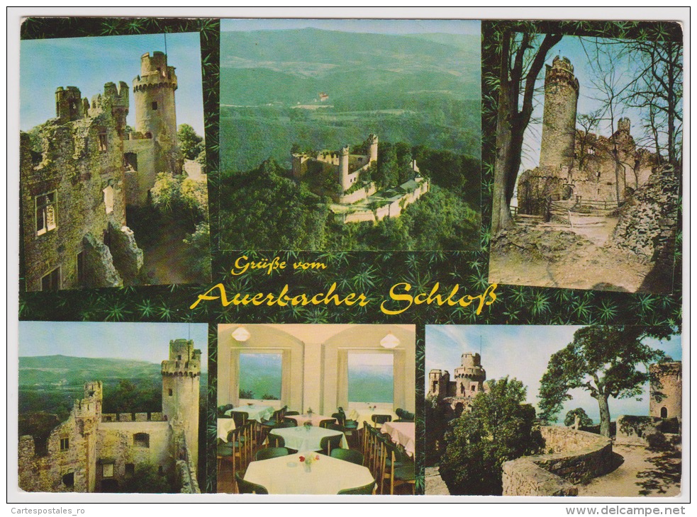 Bensheim-Auerbach-castle-unused,perfect Shape - Bensheim