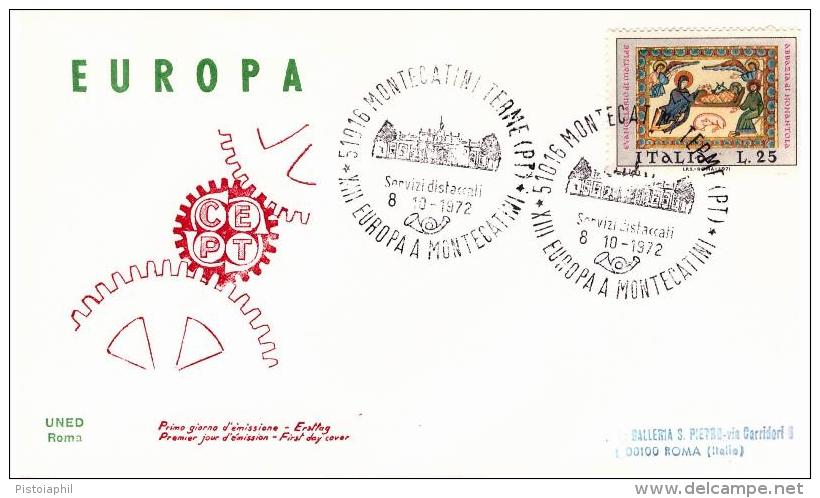 Busta Commemorativa Con Annullo Speciale Europeo - 1972