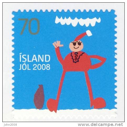 Island / Iceland 2008 : Mi.nr 1217 *** - Weihnachten - Unused Stamps