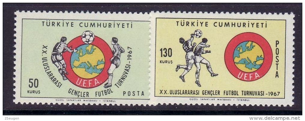 TURKEY 1967  MICHEL NO 2042-3  MNH - Ongebruikt