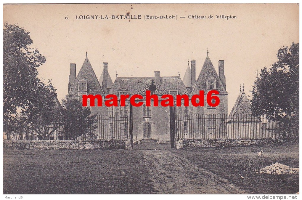 Eure Et Loir Loigny La Bataille Chateau De Villepion - Loigny